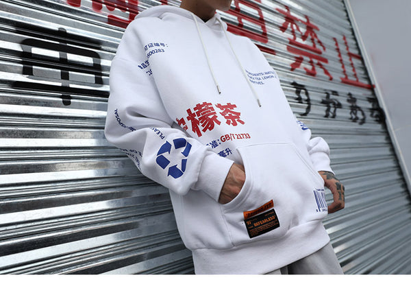 Hoodie Okashi Furu blanc