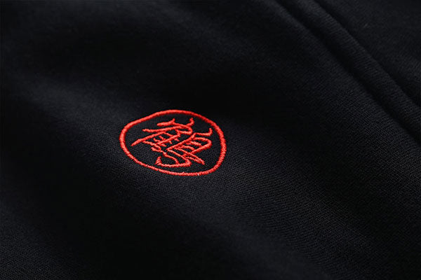 Hakucho" Embroidered Hoodie