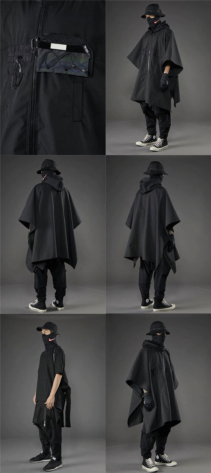 Techwear Poncho "Kono"