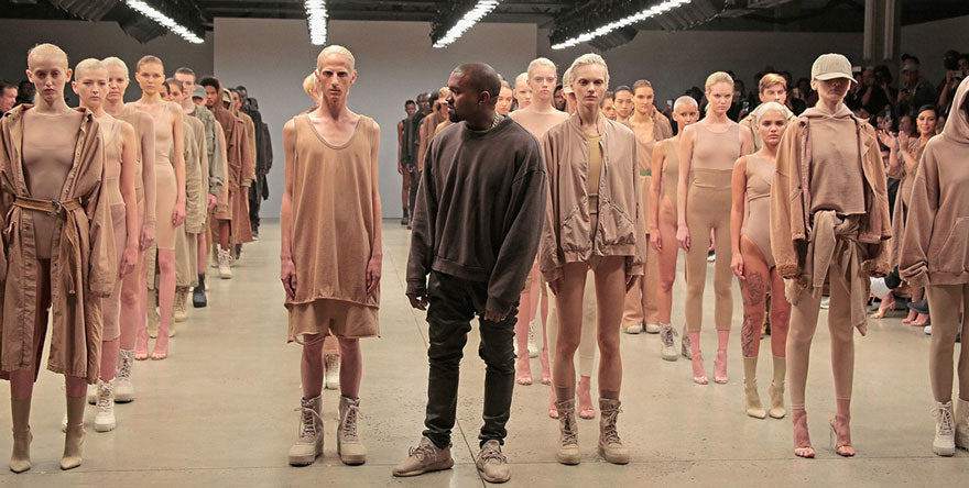 fashion show yeezy du designer et artiste hip-hop kanye west