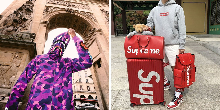 bape et supreme