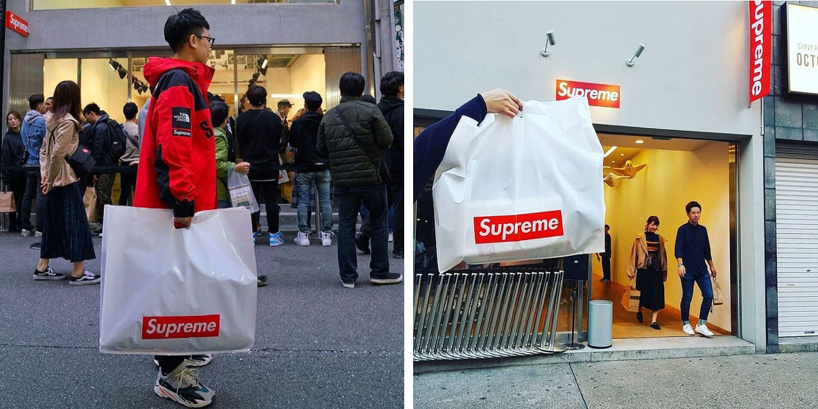 supreme shopping bag