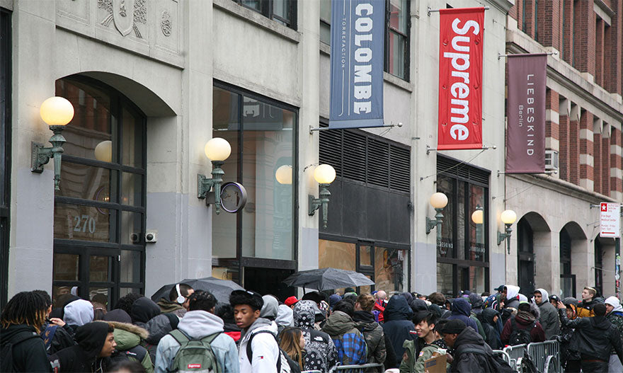 Queue at Supreme Shibuya today : r/supremeclothing