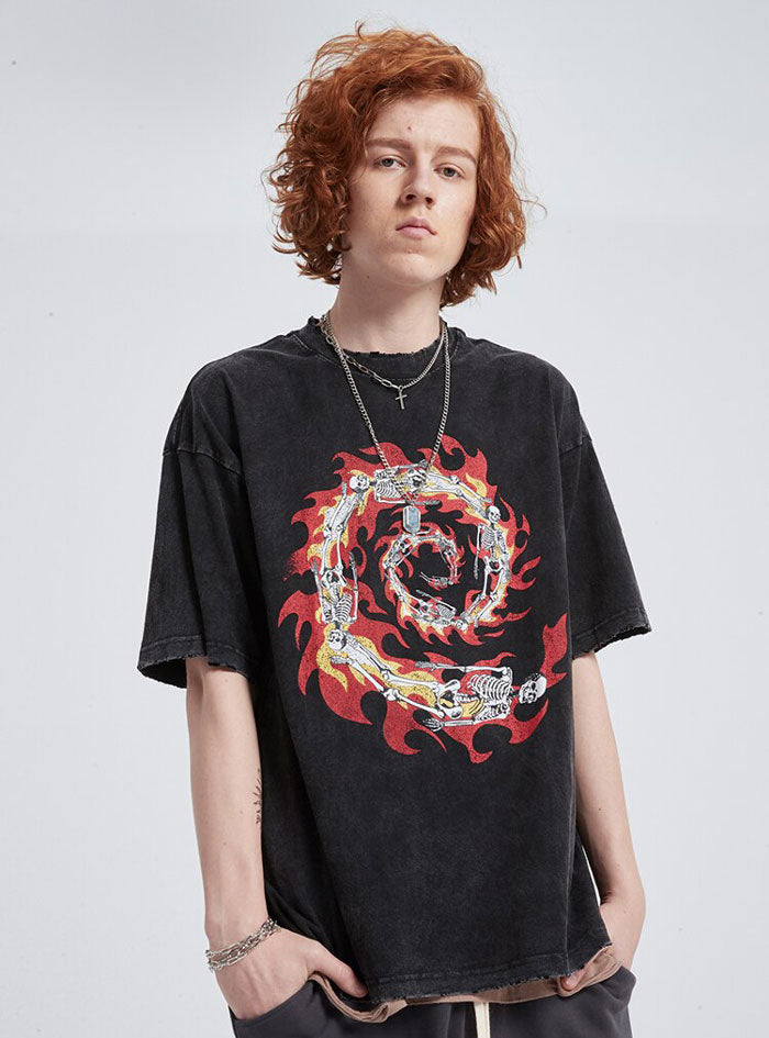 Le T-Shirt streetwear japonais "Hanabi"