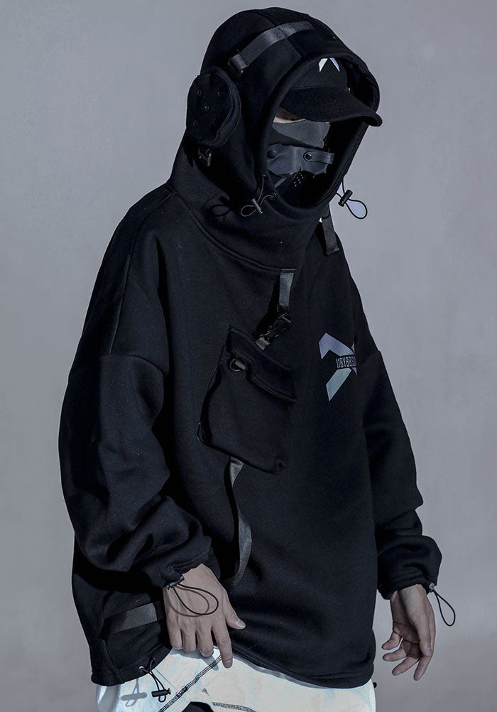 Hoodie Techwear "Tokuma" REFLEKTIV