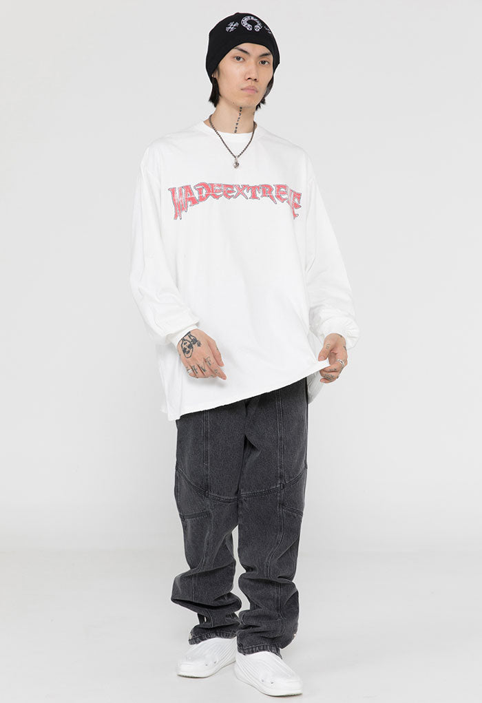 T-shirt Oversize Manche Longue "Justice"