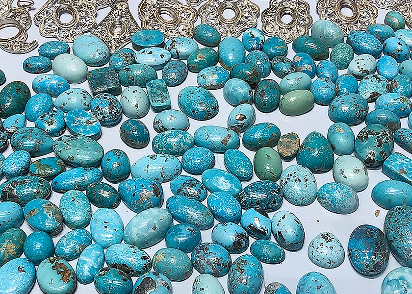 iranian turquoise gemstones