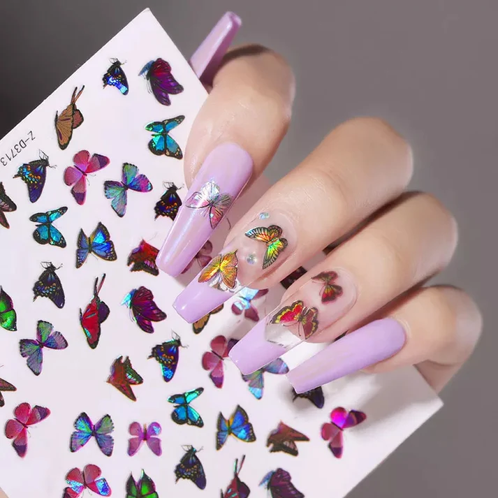 Ditch the Salon with 3D Nail Art Stickers | ILMP Blogs