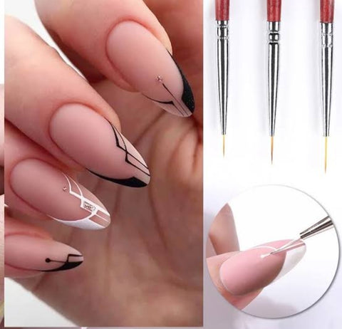 Different Types of Nail Art Brushes and their Uses