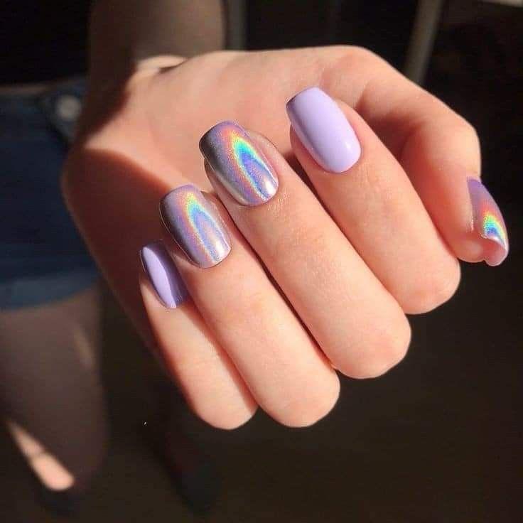 Perfect color combination! #nails | Cute nails for fall, Nail colors, Nails