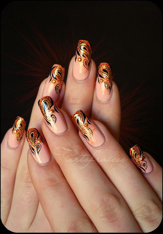Henna Stained Nails/Cuticles | Henna nails, Henna stain, Stained nails