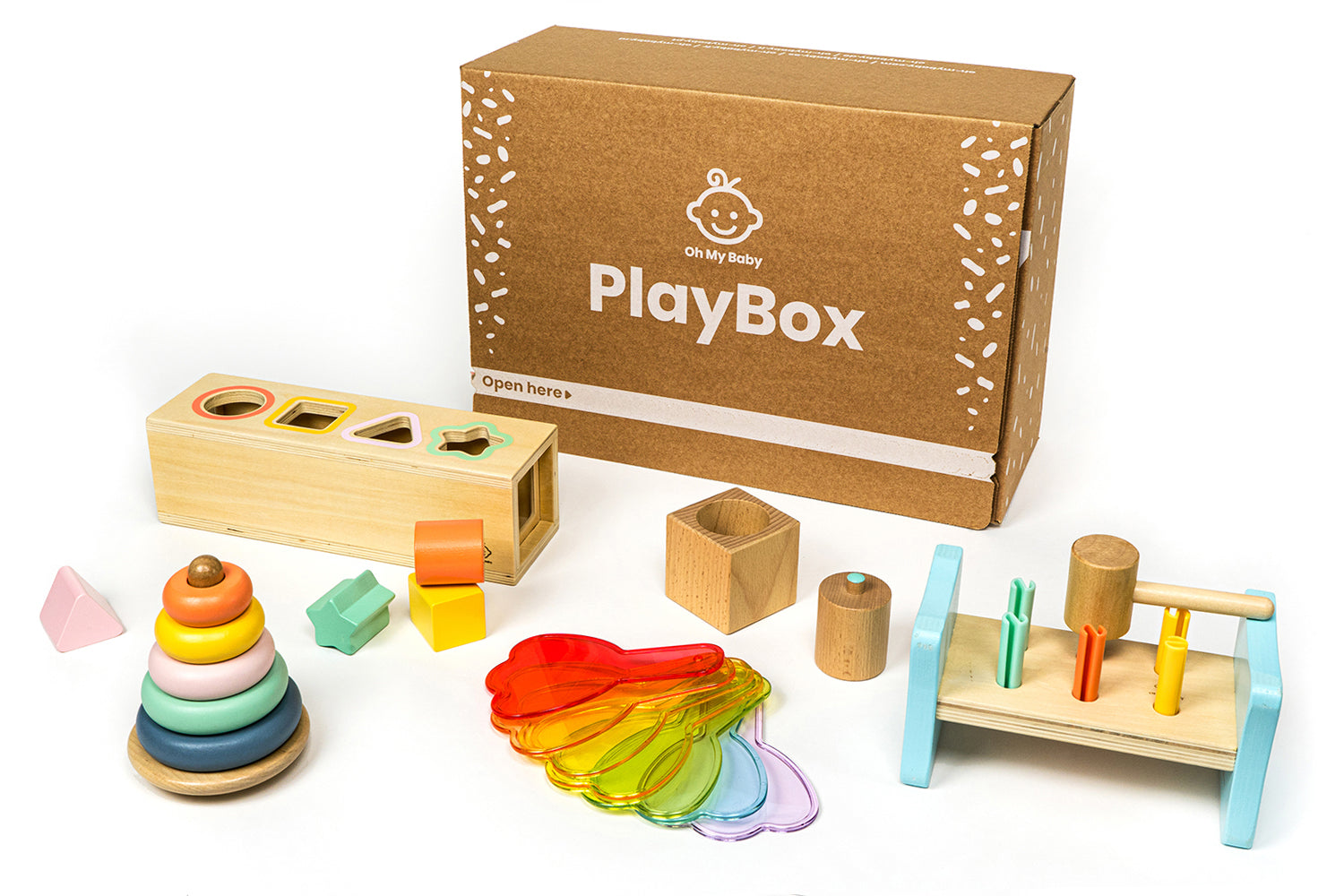 ik heb het gevonden ontwerp President Educatief babyspeelgoed 11 maanden, 12 maanden | Play Box | Oh My Baby –  oh-mybaby.nl