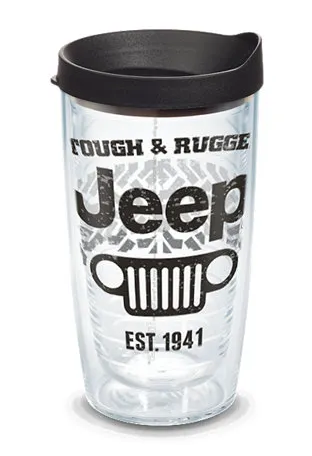 Jeep Brand - Wild and Free Stainless Steel Insulated Tumbler with