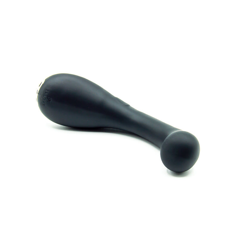 10 5 inch textured vibrating black wand g spot stimulator