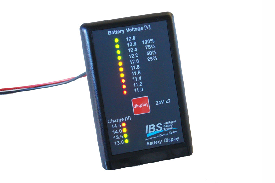 IBS DBS (Doppel Batterie Management-System) 12V mit Monitor