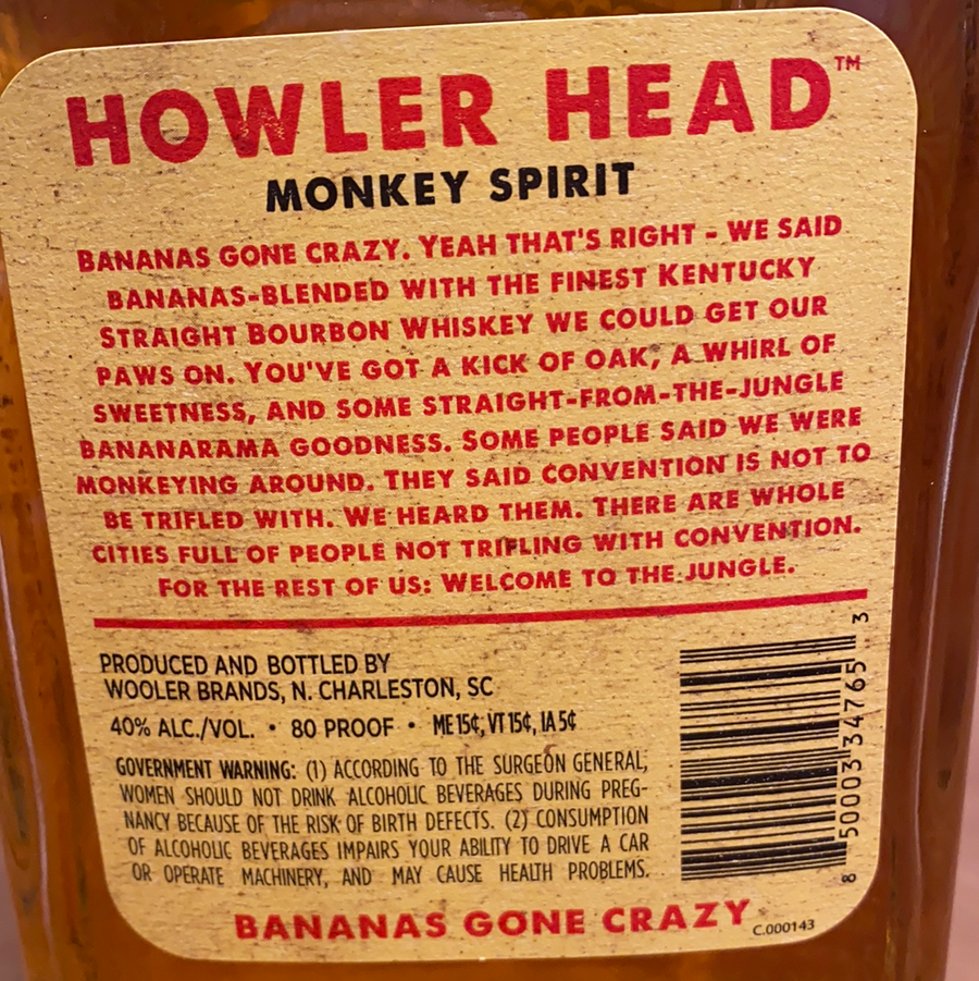 howler head whiskey owned by