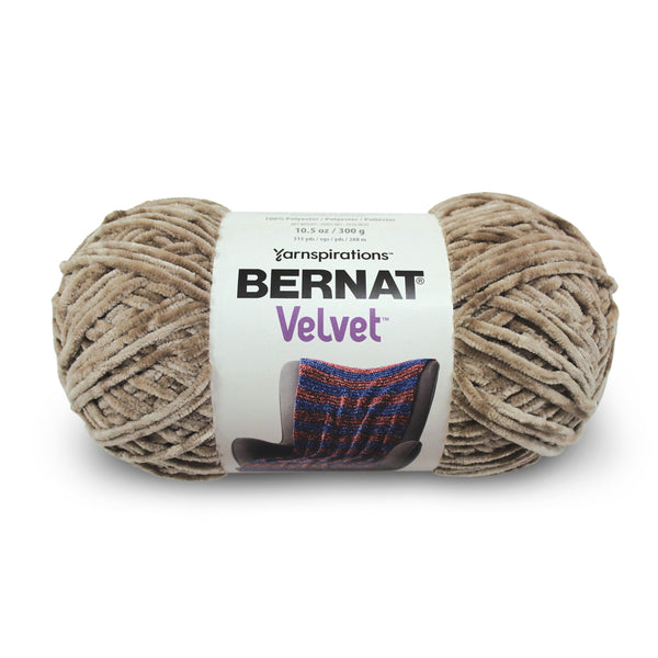 Bernat Baby Velvet Yarn Misty Gray 1 Skein 10.5 oz 492 Yds