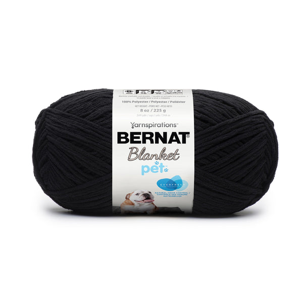Bernat Jumbo 100% Polyester Bright Rainbow Yarn, 18 yd 