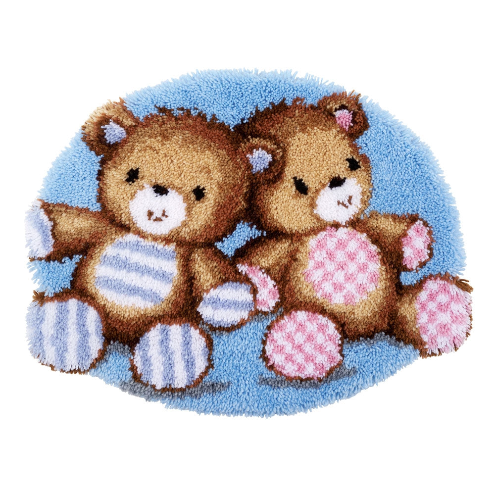 teddy bear latch hook kit