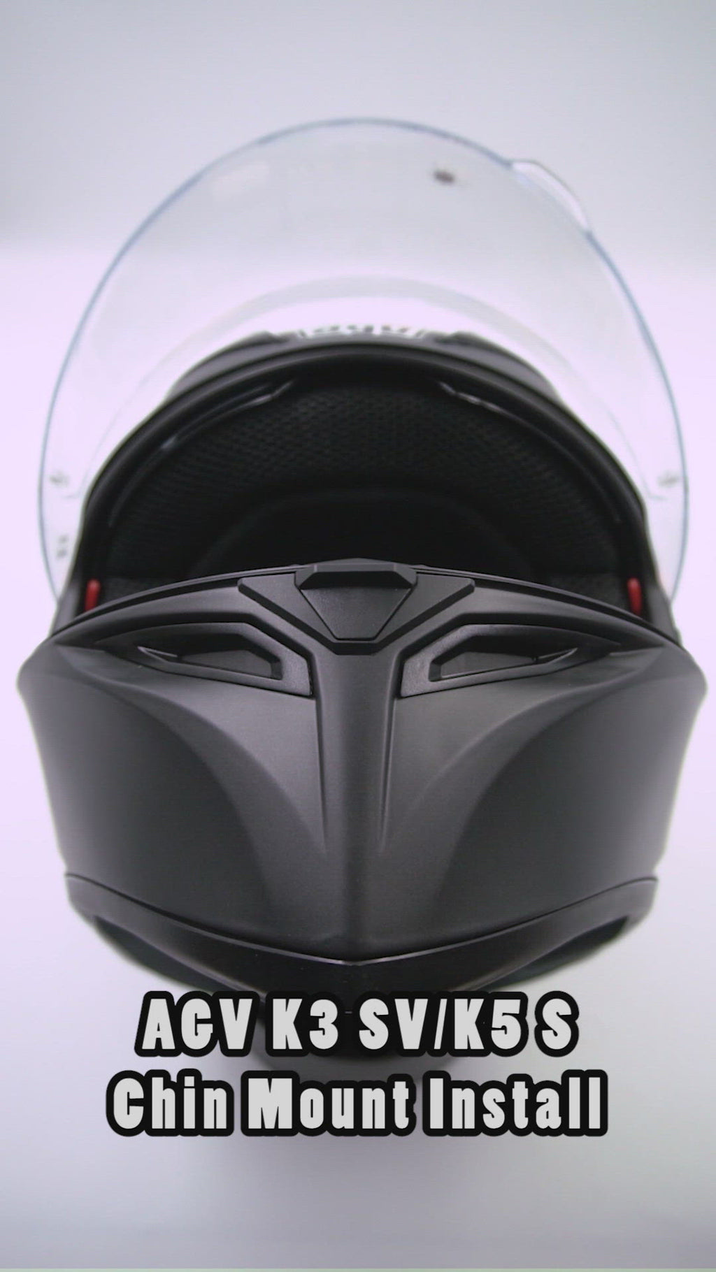 agv k3 chin mount