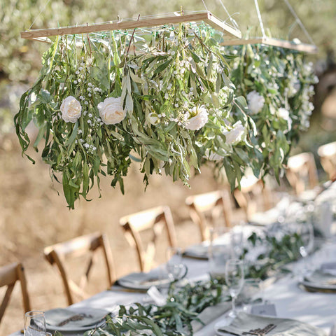 hanging flowers for weddings