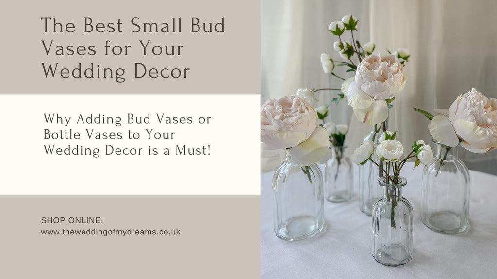 The Best Small Bud Vases for Your Wedding Decorations - for sale buy online