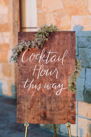 wedding cocktail hour