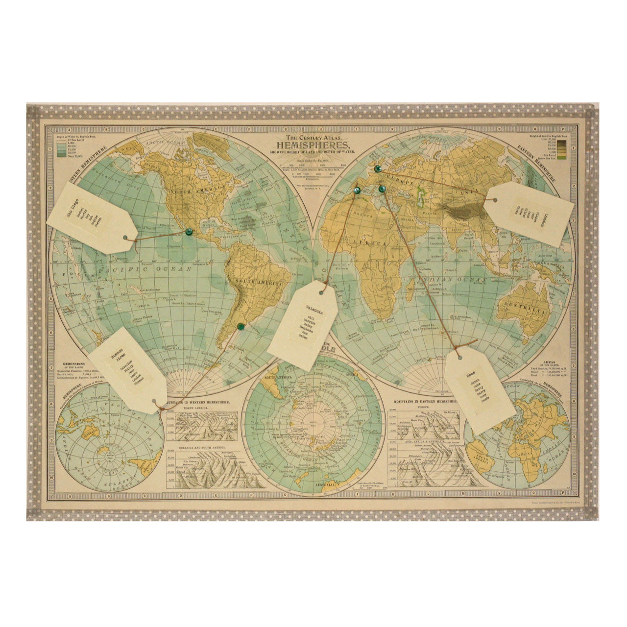 World Hemisphere  Map Table Plan  The Wedding of My Dreams