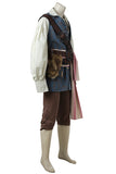 Pirates Of The Caribbean: Dead Men Tell No Tales Captain Jack Sparrow Cosplay Costume (Including Wig And Not Boot)