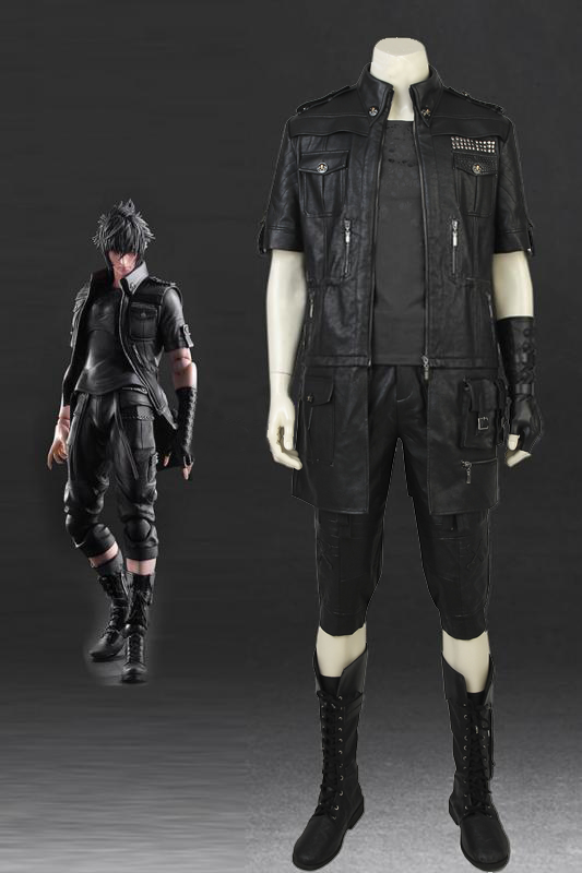Final Fantasy XV Noctis Lucis Caelum Cosplay Costume With Boots – AAACosplay