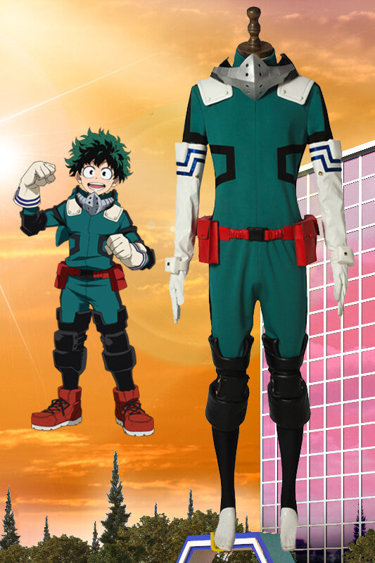 My Hero Academia Midoriya Izuku Deku Cosplay Costume New Design