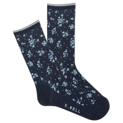 K.Bell Women's Rebel Graffiti Crew Sock