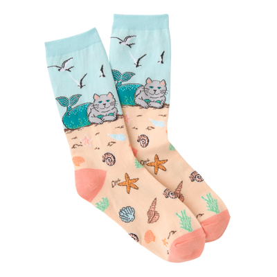 Cute Animal Socks For Women - Funny Dog And Art Painting Cat Socks