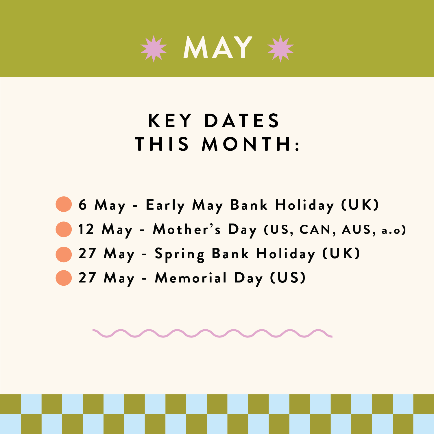 may 2024 fun marketing dates for your social media calendars