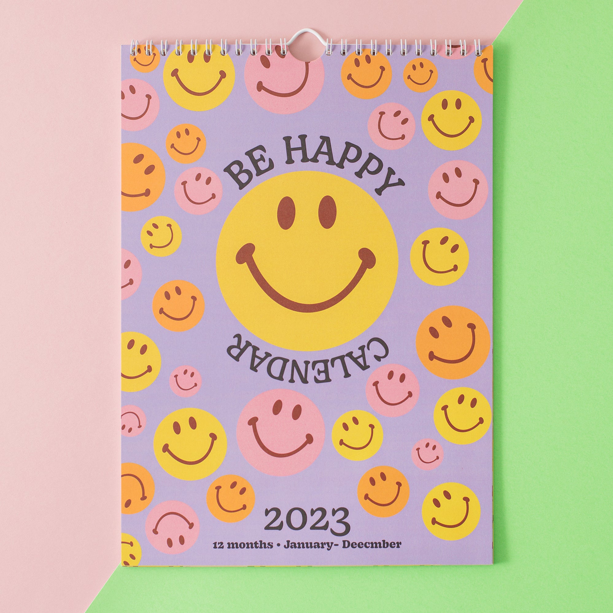 2023 A4 Be Happy Wall Calendar 12 Month Hanging Calendar Once Upon a