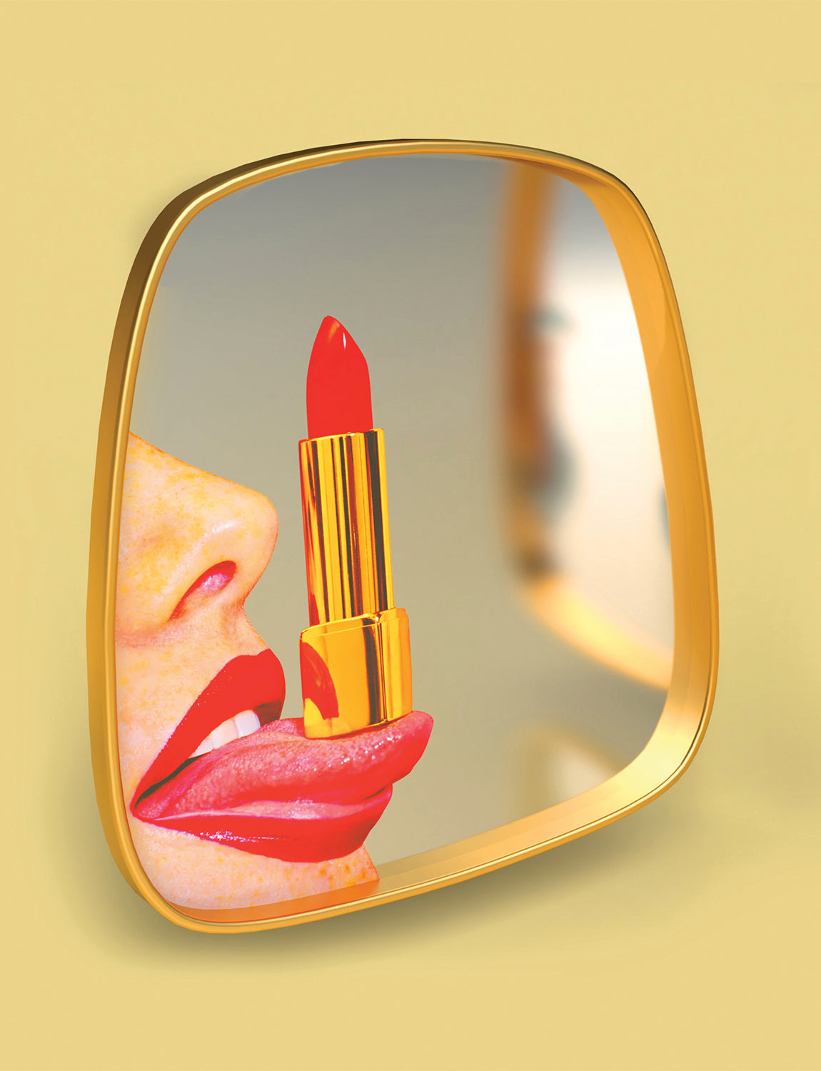 Seletti Toiletpaper Mirror, Lipsticks