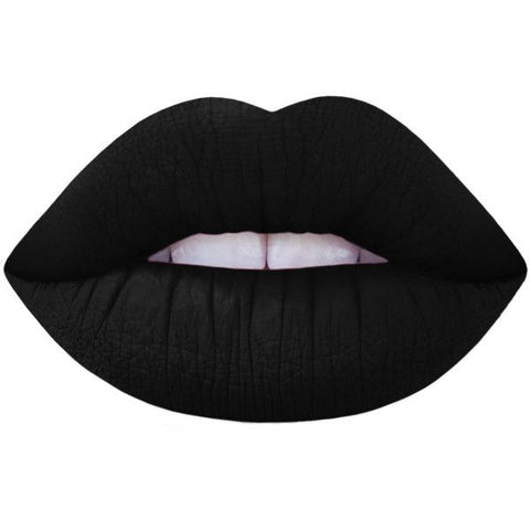 Sexy black lipstick