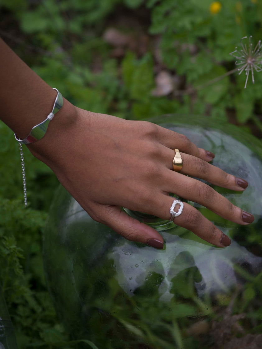 Yoster Bird Nest Ring シルバー リング