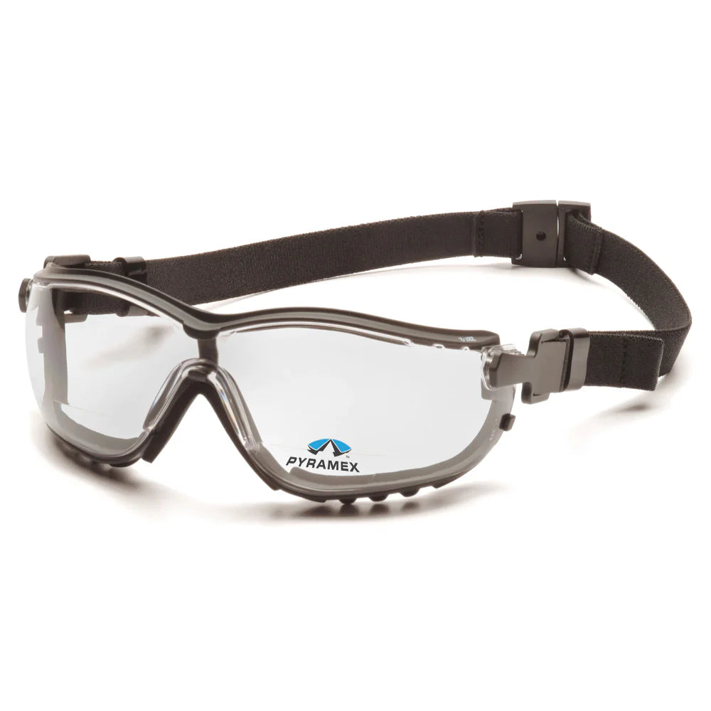 Pyramex® V2G Reader - Foam Padding Safety Glasses - 1.5 Diopter