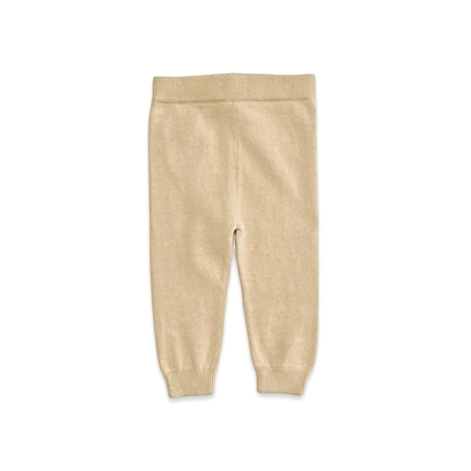 Milan Knit Pants with Pocket- Oat Heather
