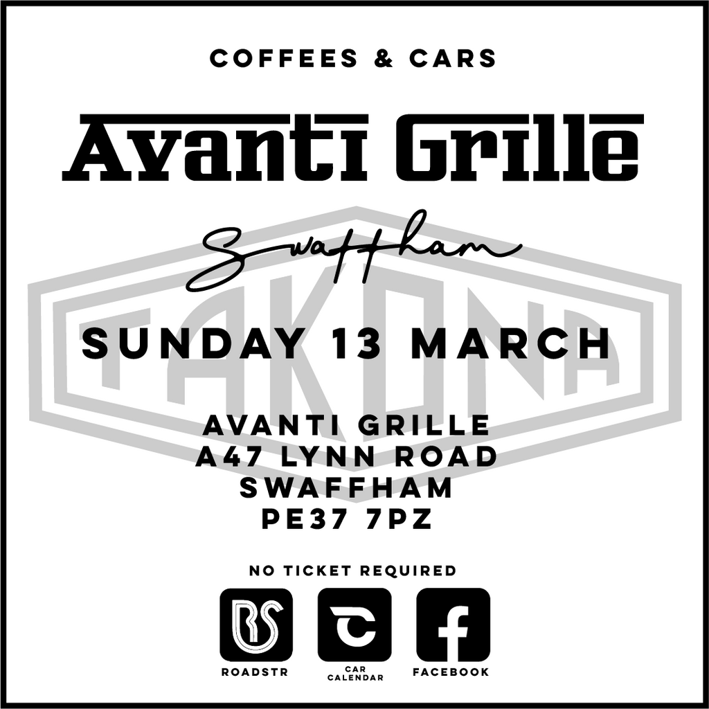 Avanti Grille March Coffees and Cars event image