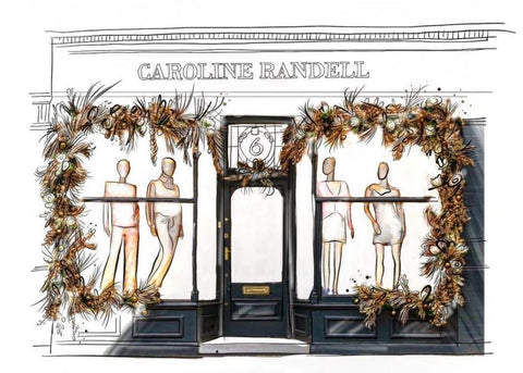 Shop Front image of Caroline Randell Luxury Lingerie boutique in Wimbledon Village London