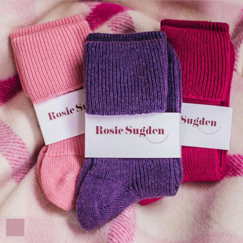 Cashmere Bed-Socks by Rosie Sugden