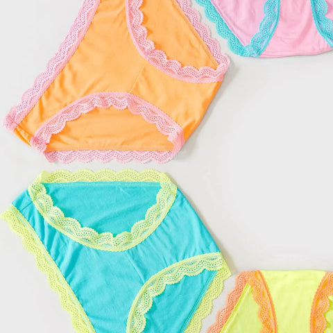 Neon Candy Knicker Box by Stripe & Stare