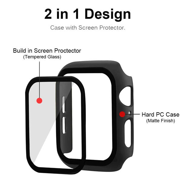 Apple Watch Case Series 5 40mm Pine Green With Screen Protector