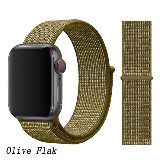 olive flak sport band