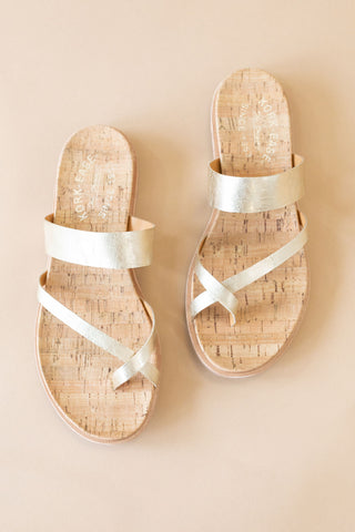 Kork-Ease | Belinda Sandal | Light Gold