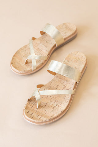 Kork-Ease | Belinda Sandal | Light Gold