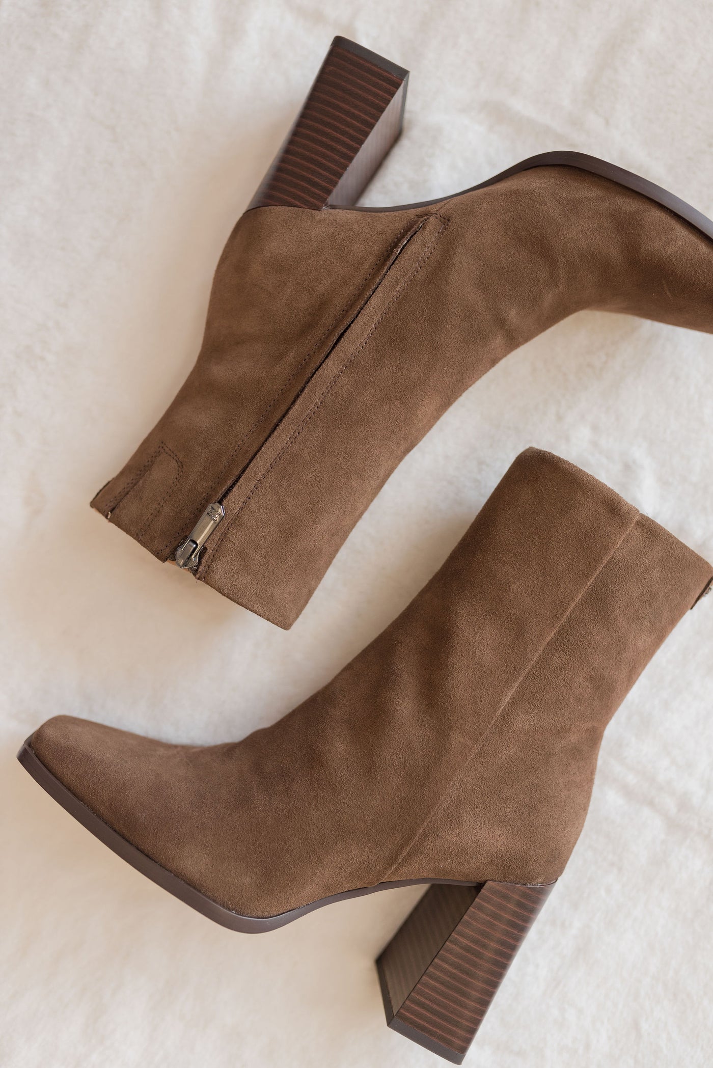 sam edelman taupe booties