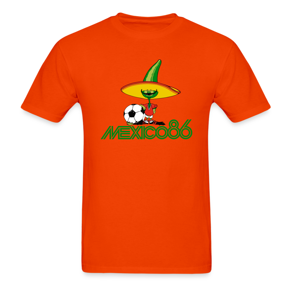 Mexico '86 T-Shirt - orange